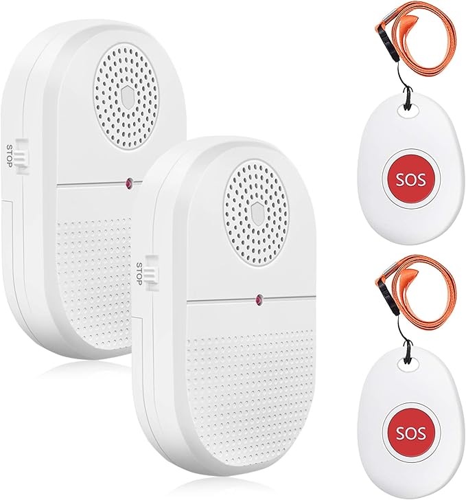 ChunHee Wireless Caregiver Pager Call Button Nurse Alert System Call Bell by ChunHee