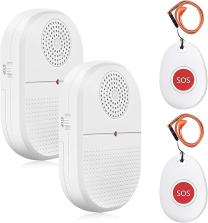 ChunHee Wireless Caregiver Pager Call Button Nurse Alert System Call Bell by ChunHee