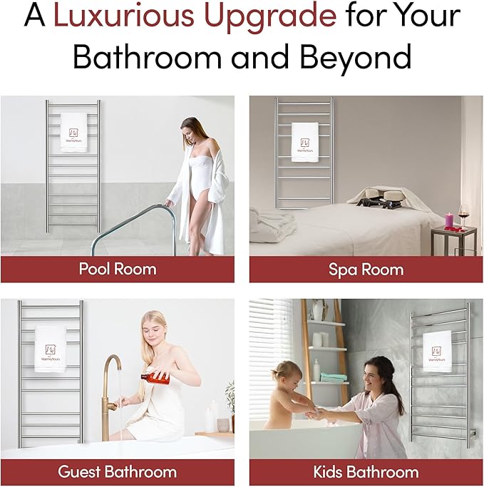 WarmlyYours Heated Towel Rack - Image 9