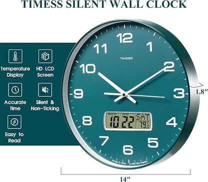 TIMESS Wall Clock, Ideal Modern Home, Office Decor - Image 7