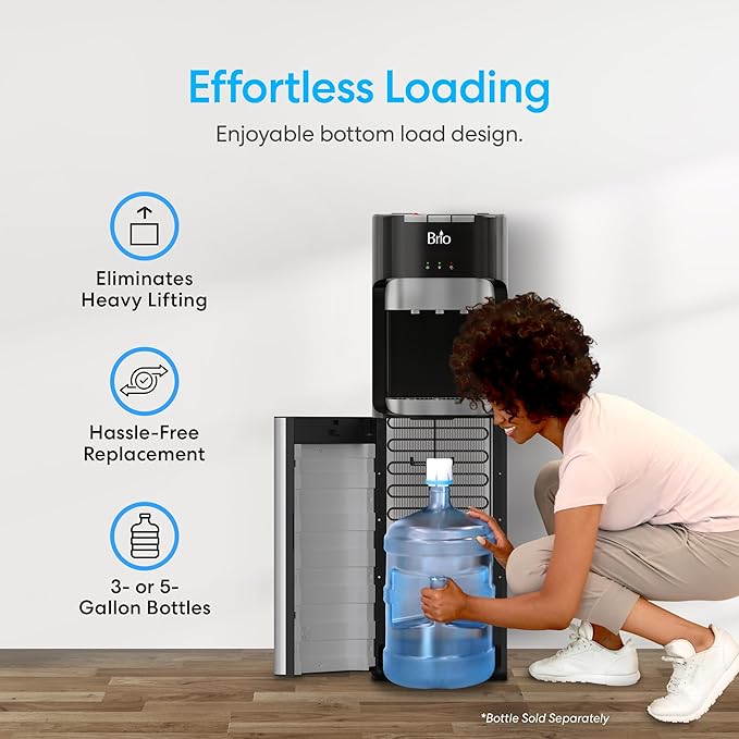 Brio Bottom Loading Water Cooler Dispenser - Image 4