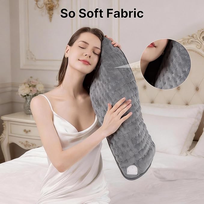 Heating Pad for Back, and Shoulder Pain Relief, Electric Heat Pad - Image 5