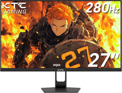 KTC 27'' 280Hz 240Hz Gaming Monitor 1ms GTG 350nits Fast VA 1080P Tilt 126% by KTC