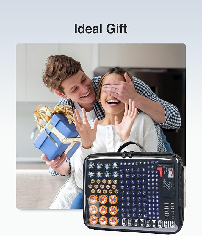 Luxtude Battery Organizer Storage Case - Image 8