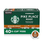 Starbucks K-Cup Coffee Pods, Medium Roast Hot or Iced Coffee, Pike Place Roast by StarbucksbyNespresso