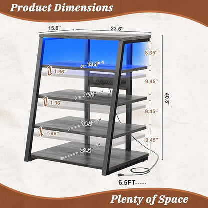 Armocity 5-Tier AV Media Stand - Image 3