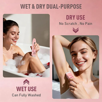 Crolanli Bikini Trimmer for Women, 3-in-1 Electric Razor for Women, IPX7 - Image 4