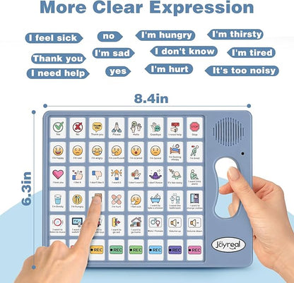 Joyreal AAC Device for Autism, Non Verbal Communication Tools for Speech - Image 3