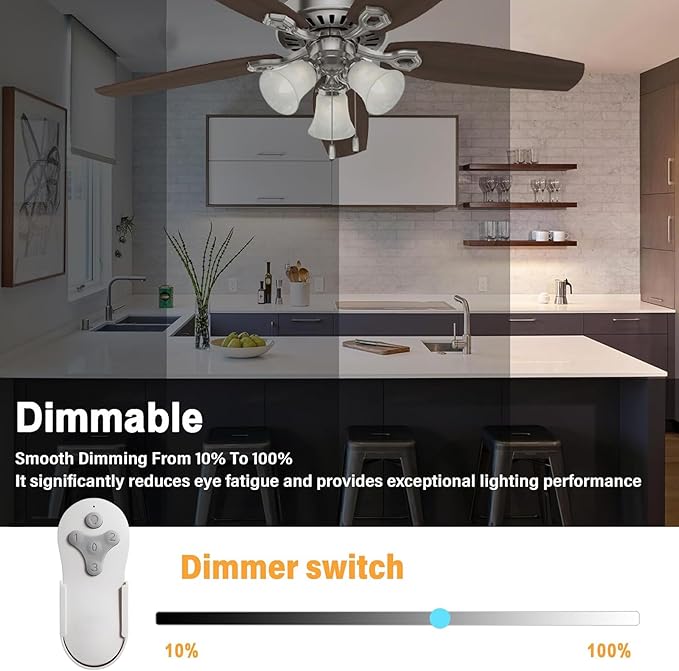 Ceiling Fan Remote Control Replacement, Compatible - Image 5