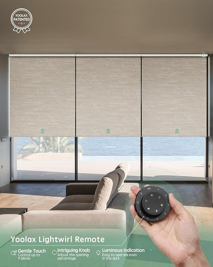 Yoolax Smart Coupled Roller Shades Compatible - Image 4