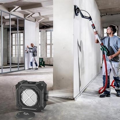 M-T Air Scrubber with 3 Stage Filtration, Stackable Negative Air Machine - Image 4