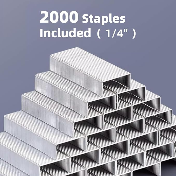 Long Reach Stapler, with 2000 Staples & Stapler Remover Full Strip，20-25 Sheet - Image 8