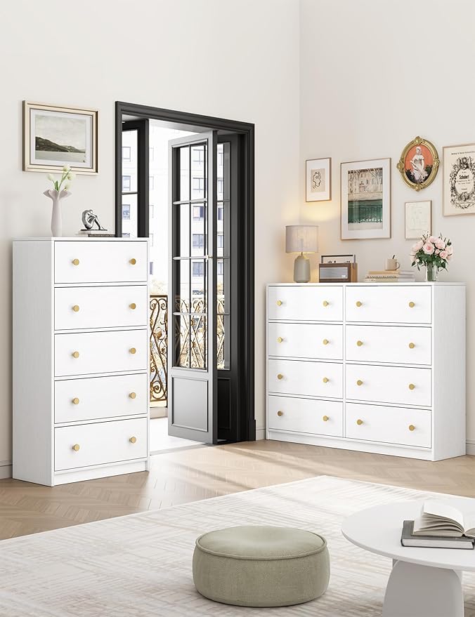 Nicehill White Dresser for Bedroom - Image 2
