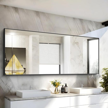 30x72inch Bathroom Mirror, Large Rectangular Wall Mirrors - Image 9