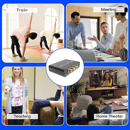 HDMI ARC Audio Extractor, DAC Converter, 192KHz Digital to Analog Audio - Image 6