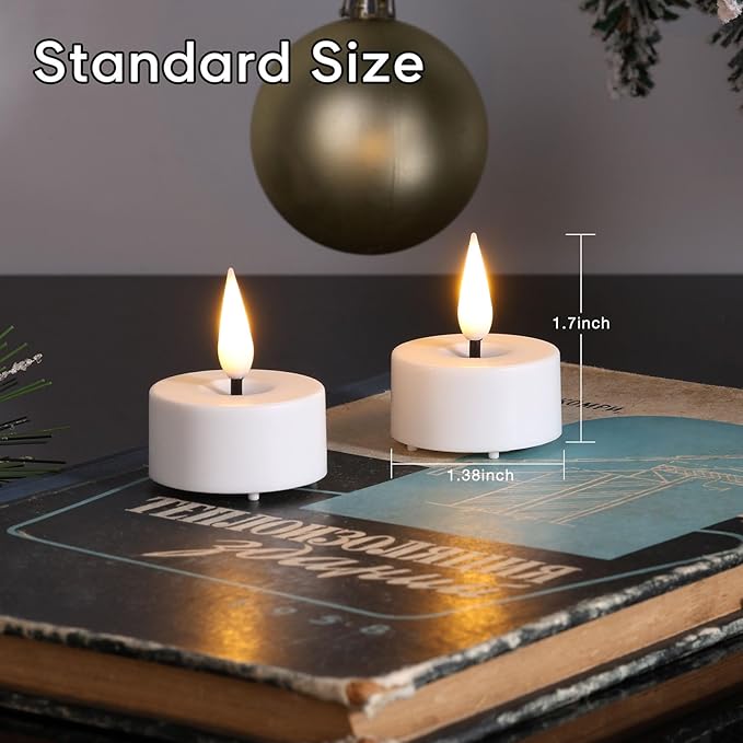 Eywamage White LED Tealights - Image 2