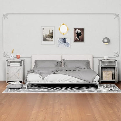 HOSEOKA Farmhouse Nightstand - Image 7