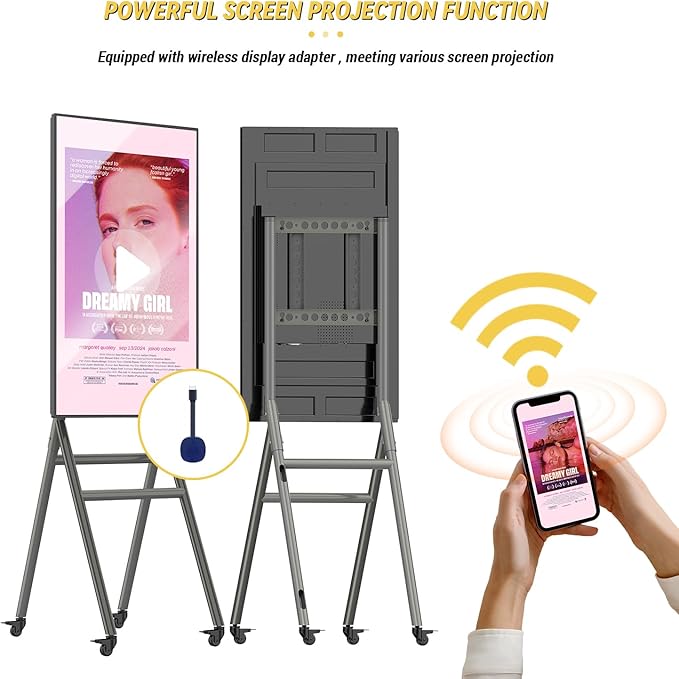 MWE Mobile Digital Signage Display 43in - Image 3