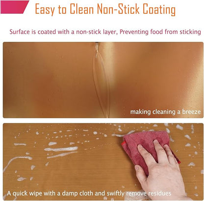 Forever Young & Co. 2 Pack Non-stick Copper Large Oven Floor Protector Liner - Image 5