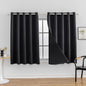 Anytime 100% Blackout Curtain 2 Panels Set, Thermal Insulated Window Drapes by Anytime