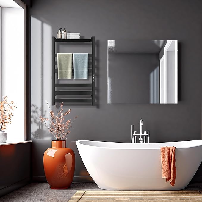 Towel Warmer, Stainless Steel Towel Warmer Rack - Image 4