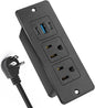 Recessed Power Strip USB, 20W Fast Charging Furniture Outlet by Havorbit
