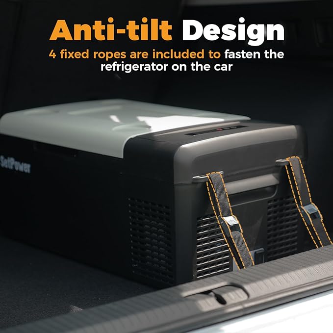 Setpower Car Refrigerator Electric Cooler 15L/15.8QT, Car Fridge Portable - Image 3