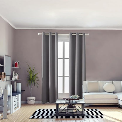 Anytime 100% Blackout Curtain 2 Panels Set, Thermal Insulated Window Drapes - Image 5