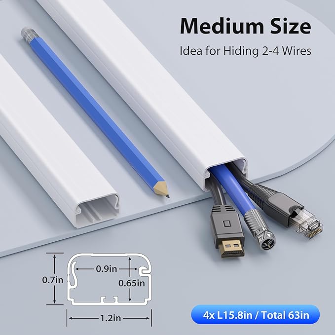 ZhiYo Large Capacity Wire Hiders - Image 2