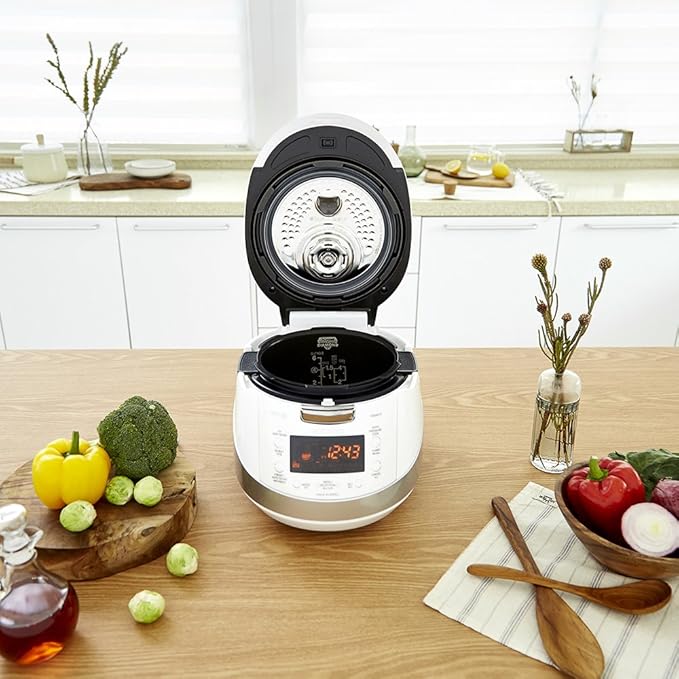 CUCKOO CRP-HS0657FW 6-Cup 12-Cup Induction Heating Pressure Rice Cooker - Image 4