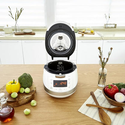 CUCKOO CRP-HS0657FW 6-Cup 12-Cup Induction Heating Pressure Rice Cooker - Image 4