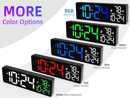 Large LED Digital Wall Clock - Image 8