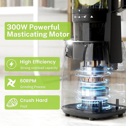 Kndko Juicer Machines, Slow Masticating juicer - Image 5