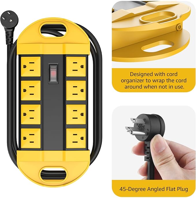 CCCEI Outdoor Power Strip Weatherproof - Image 5