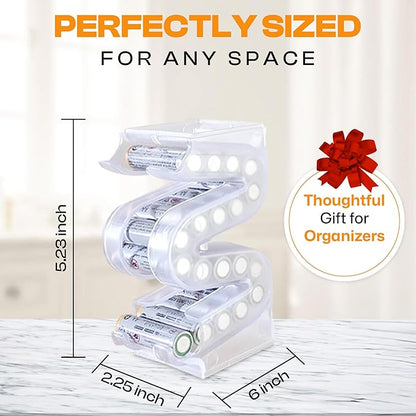 Battery Ladder Organizer Case for AA Batteries - Image 4