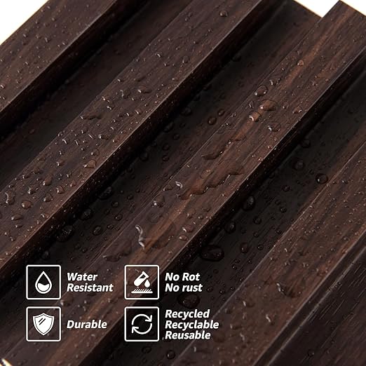 Art3d Slat Wall Panel for Modern Decor, WPC Acoustic Diffuser Panel - Image 7