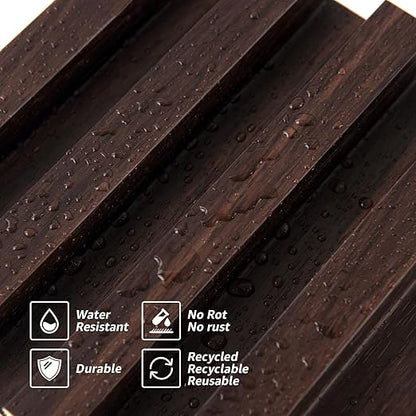 Art3d Slat Wall Panel for Modern Decor, WPC Acoustic Diffuser Panel - Image 7