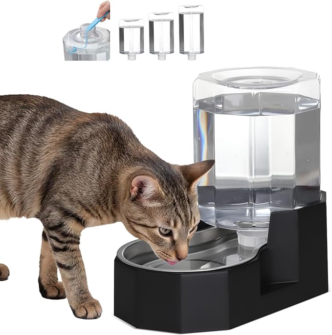 Sfozstra Large Dog Water Dispenser: 5L Automatic Gravity Water Feeder by Sfozstra