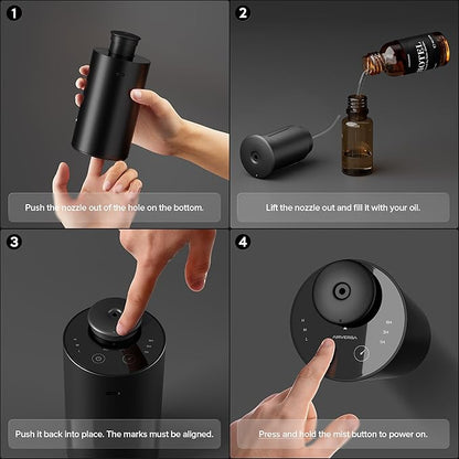Airversa Waterless Essential Oil Diffuser Starter Kit - Image 4