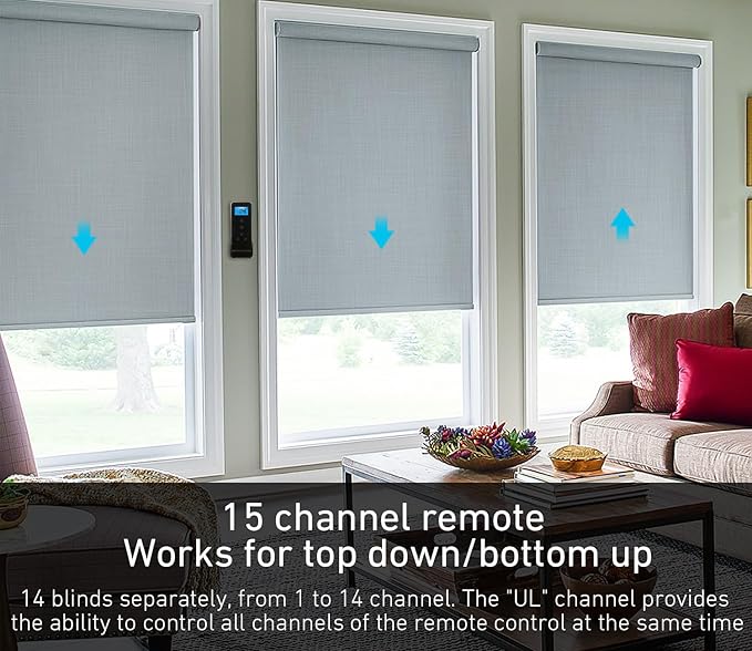 15-Channel Blind Remote Controller, Window Blinds & Shades - Image 4
