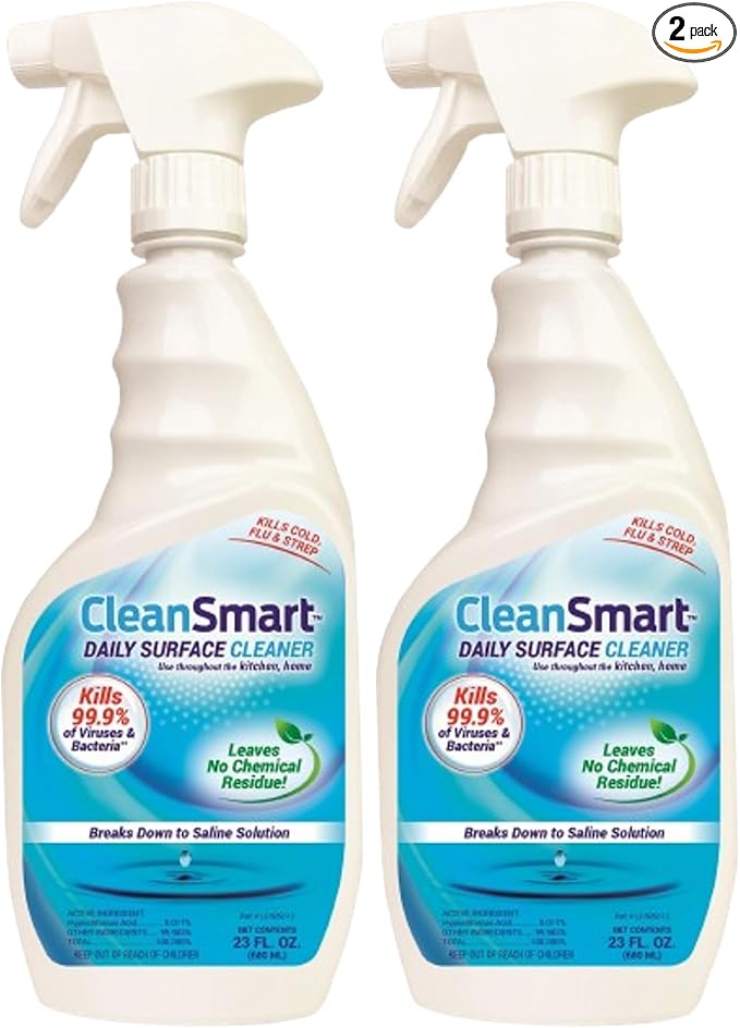 CleanSmart Daily Surface Cleaner and Pet-Safe Disinfectant, Kills 99.9% of by CleanSmart%E2%84%A2