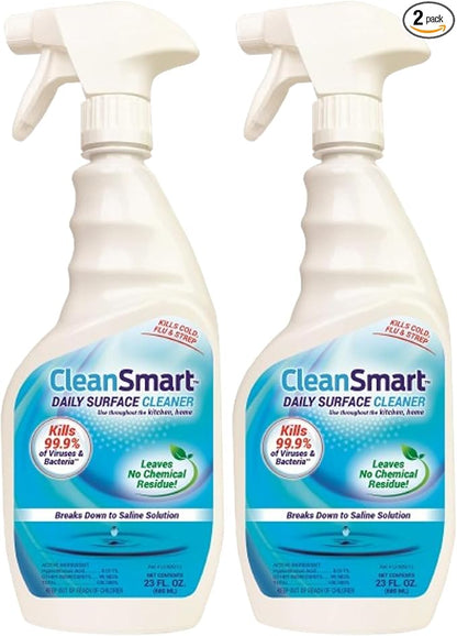 CleanSmart Daily Surface Cleaner and Pet-Safe Disinfectant, Kills 99.9% of by CleanSmart%E2%84%A2