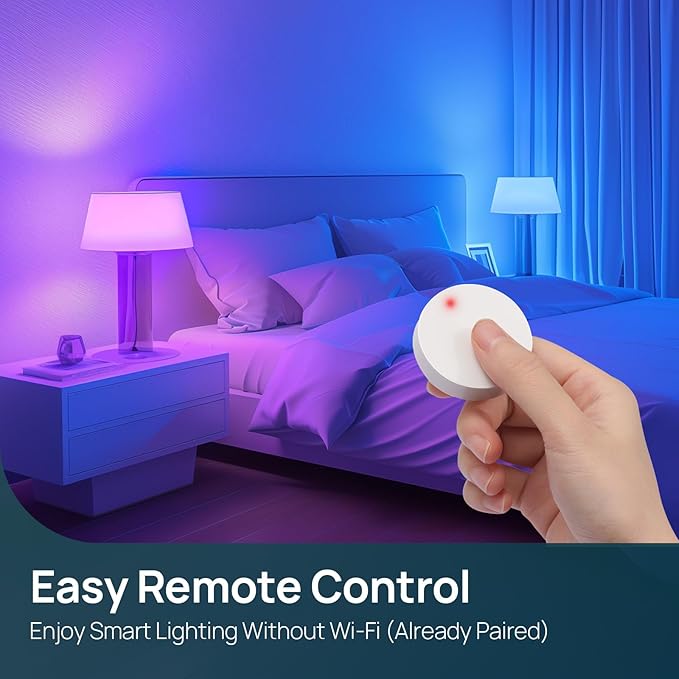 Linkind Smart Light Bulbs with Remote Control, Smart Bulb That Work with Alexa - Image 3