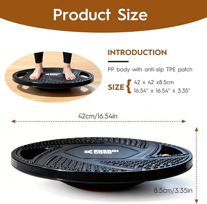 Balance Board for Adults – Stability Trainer for Home Workouts, Core Strength - Image 3