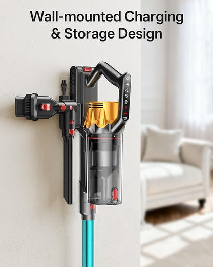 Cordless Vacuum Cleaner, 650W 55KPa 60Mins Vacuum Cleaners - Image 8