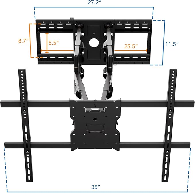 Mount-It! The Beast Full Motion TV Wall Mount - Image 9