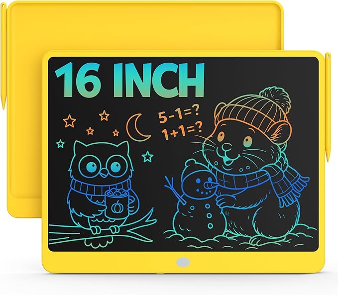 Doodle Pads 16 Inch Dark Yellow by Bravokids