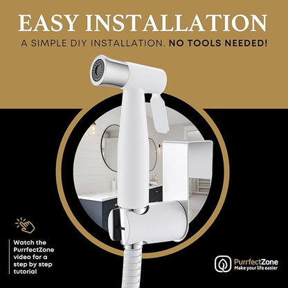 Purrfectzone Bidet Sprayer for Toilet, Bidet Sprayer for Feminine Wash - Image 2
