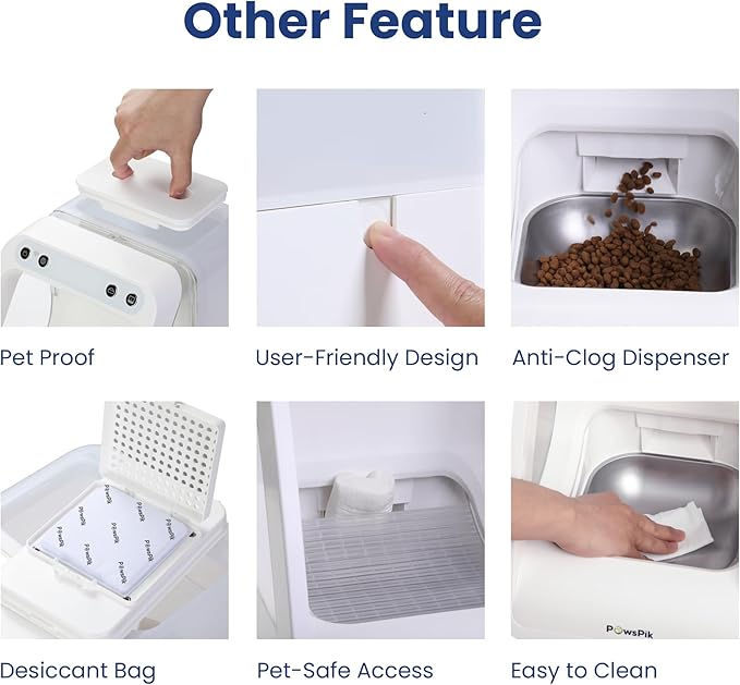 PawsPik Automatic Microchip RFID Cat Feeder, ISO Microchip & PawsPik RFID Tag - Image 9
