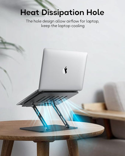Adjustable Laptop Stand, Ergonomic Computer Stand - Image 3